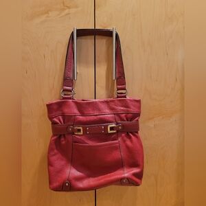 Tignanello Red Leather Bag